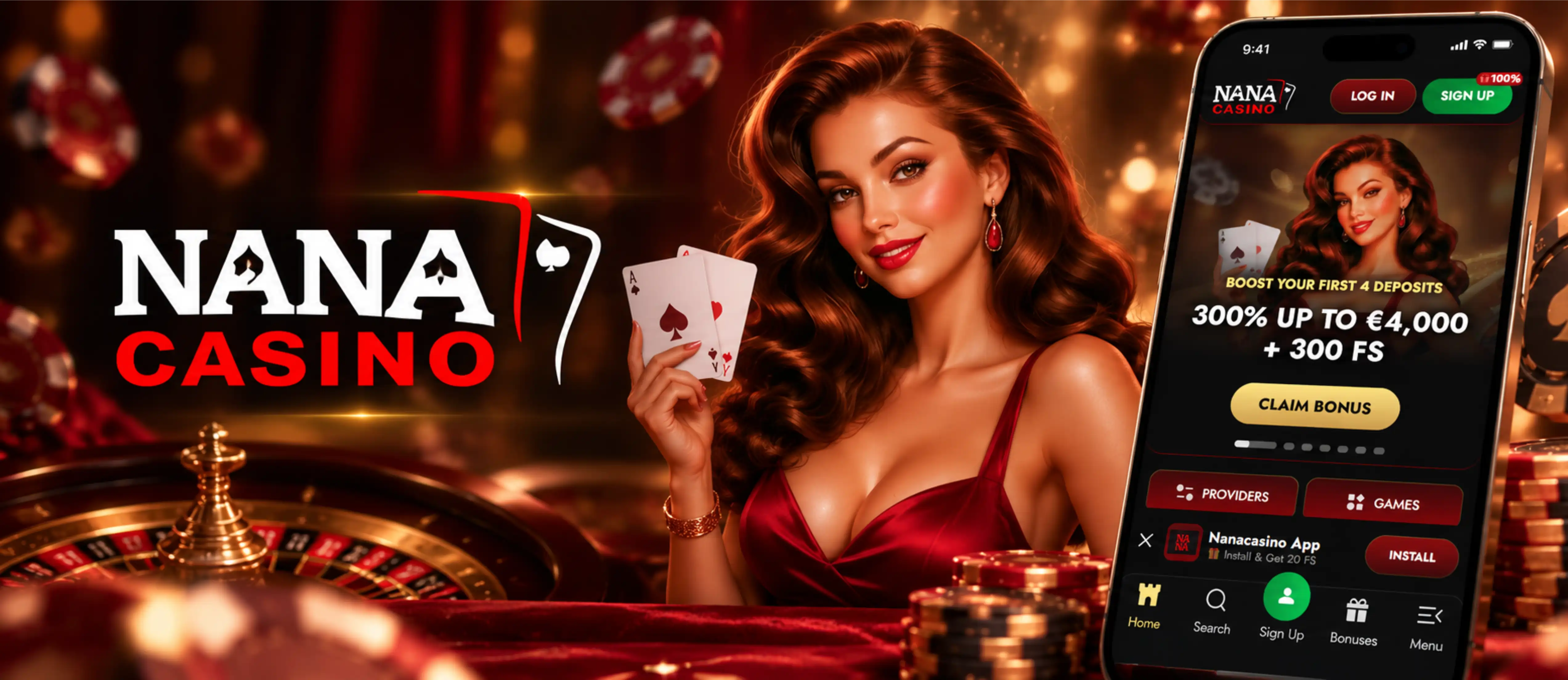Nana Casino App Screenshot